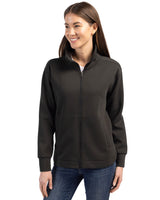 Cutter & Buck Women's Roam Recycled Buttery-Soft Knit Full Zip Jacket-2