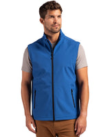 Clique Men's Tempo Recycled Stretch Softshell Full Zip Vest-1