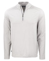 Cutter & Buck Men's Coastline Recycled Double Peached Quarter Zip Pullover-1