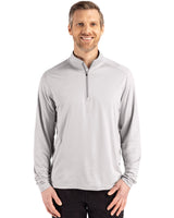 Cutter & Buck Men's Coastline Recycled Double Peached Quarter Zip Pullover-3