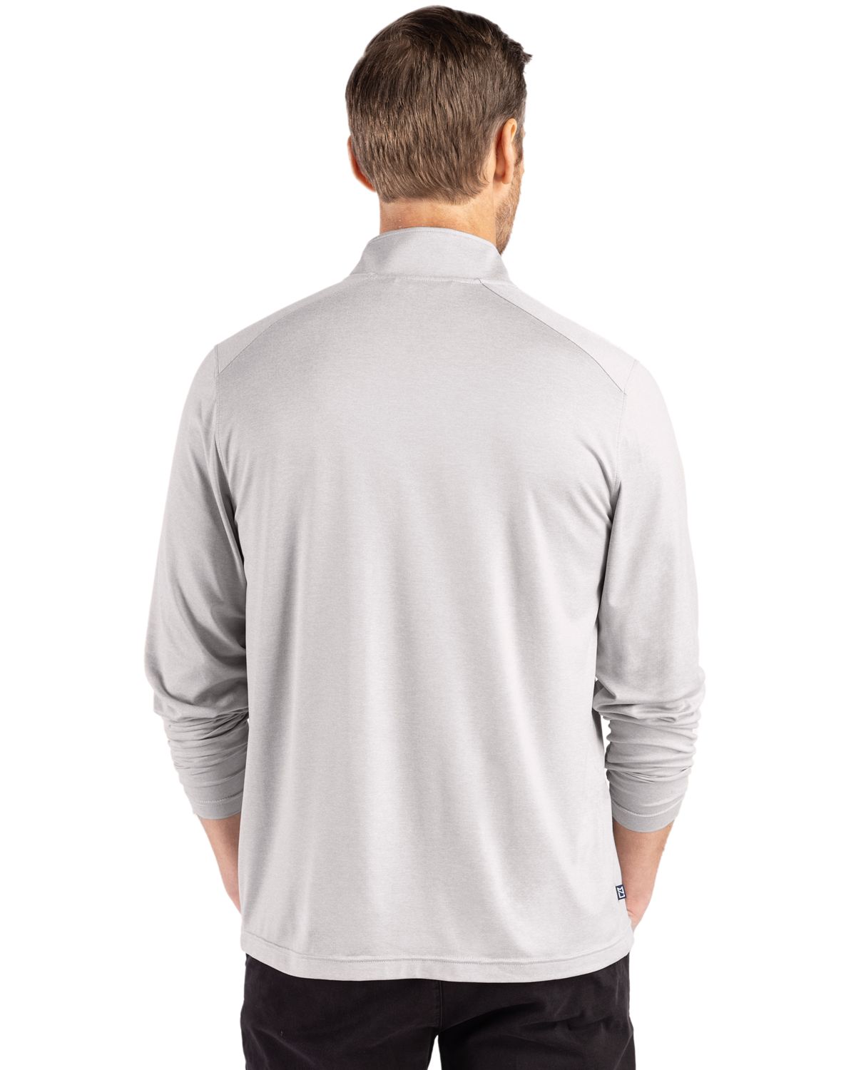Cutter & Buck Men's Coastline Recycled Double Peached Quarter Zip Pullover-4