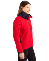 Cutter & Buck Women's Cascade Epic Comfort Recycled Sherpa Fleece Full Zip Jacket-9