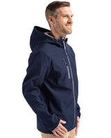 Clique Men's Telemark Recycled Stretch Softshell Full Zip Hooded Jacket-6