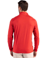 Cutter & Buck Men's Coastline Recycled Double Peached Quarter Zip Pullover-2