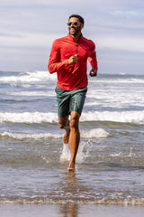 Cutter & Buck Men's Coastline Recycled Double Peached Quarter Zip Pullover-7