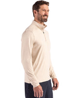 Cutter & Buck Men's Coastline Recycled Double Peached Quarter Zip Pullover-3