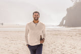 Cutter & Buck Men's Coastline Recycled Double Peached Quarter Zip Pullover-7