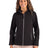 Clique Women's Tempo Recycled Stretch Softshell Full Zip Hooded Jacket-1