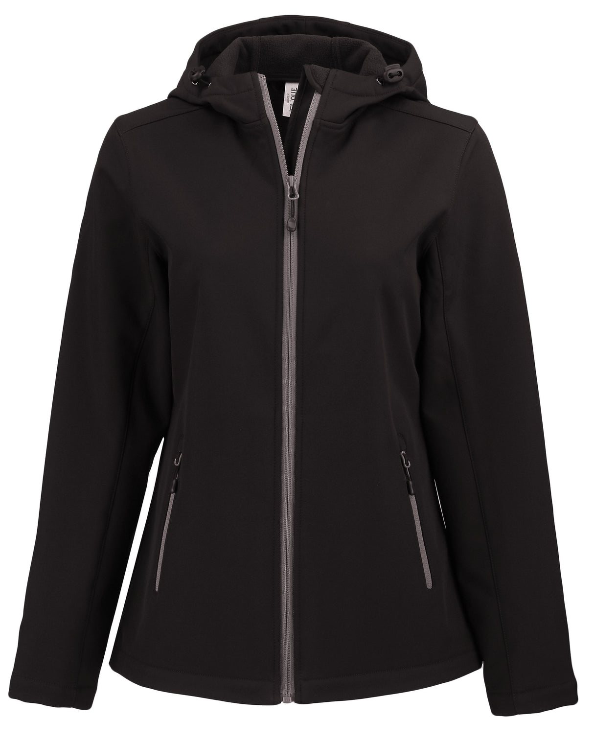 Clique Women's Tempo Recycled Stretch Softshell Full Zip Hooded Jacket-4