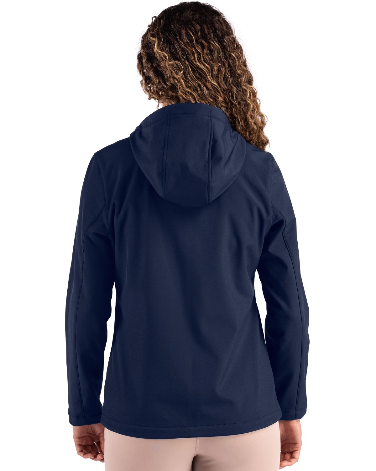 Clique Women's Tempo Recycled Stretch Softshell Full Zip Hooded Jacket-2