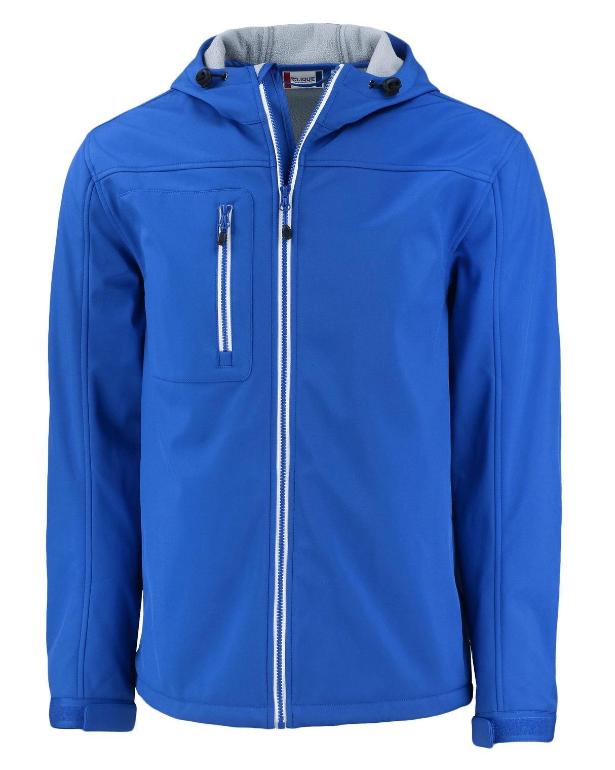 Clique Men's Telemark Recycled Stretch Softshell Full Zip Hooded Jacket-7