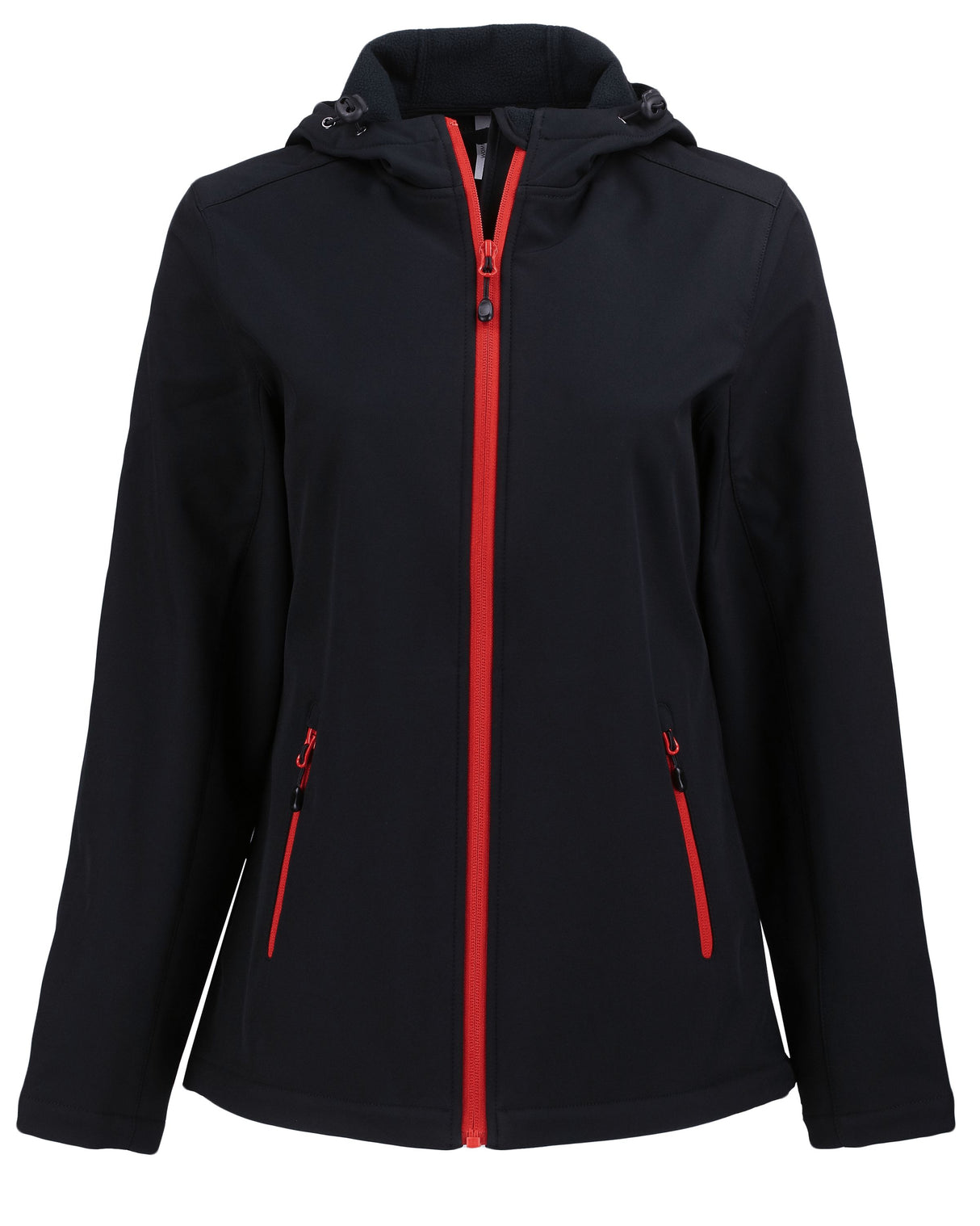 Clique Women's Tempo Recycled Stretch Softshell Full Zip Hooded Jacket-5