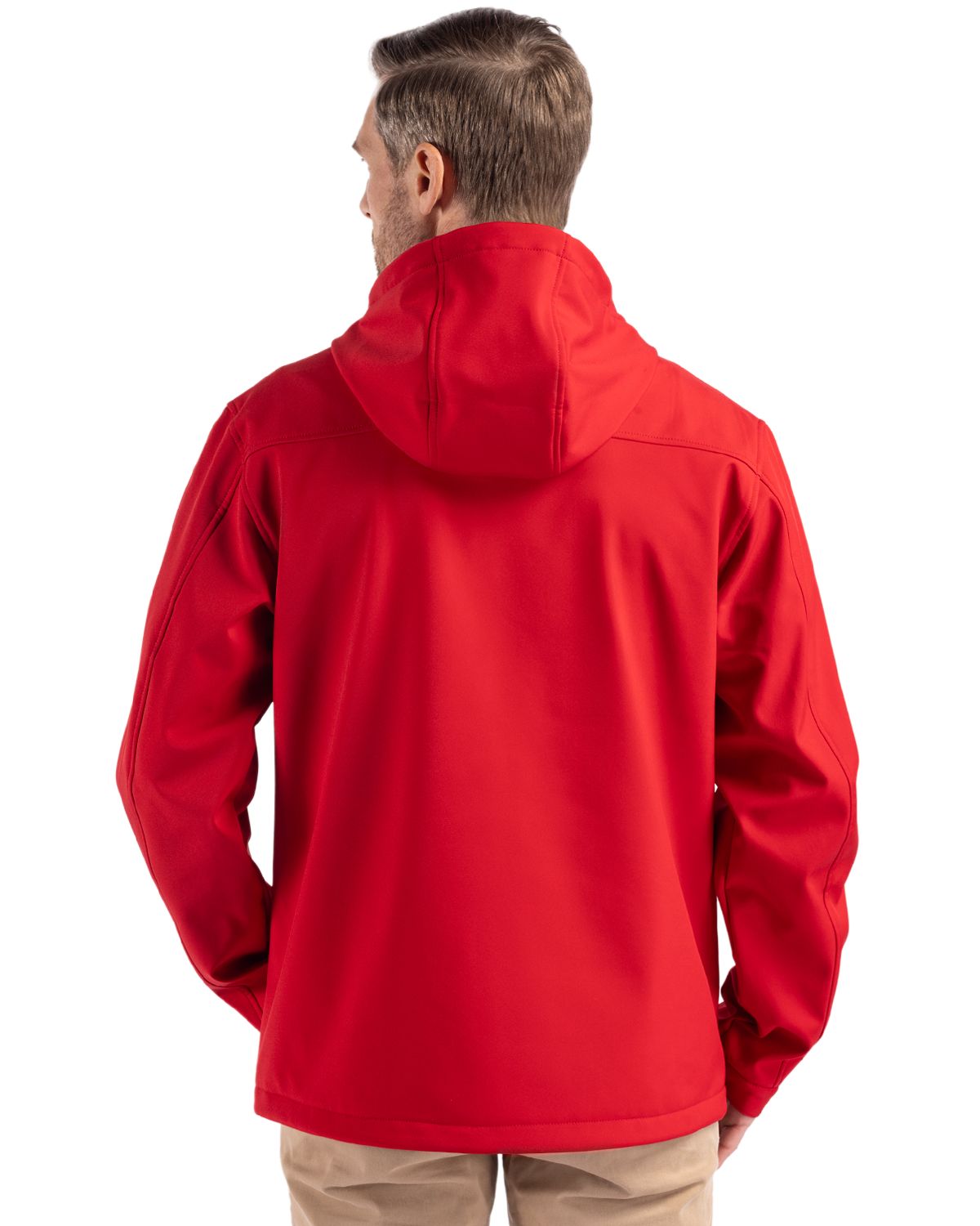 Clique Men's Telemark Recycled Stretch Softshell Full Zip Hooded Jacket-2