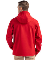 Clique Men's Telemark Recycled Stretch Softshell Full Zip Hooded Jacket-2