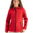 Clique Women's Tempo Recycled Stretch Softshell Full Zip Hooded Jacket-1
