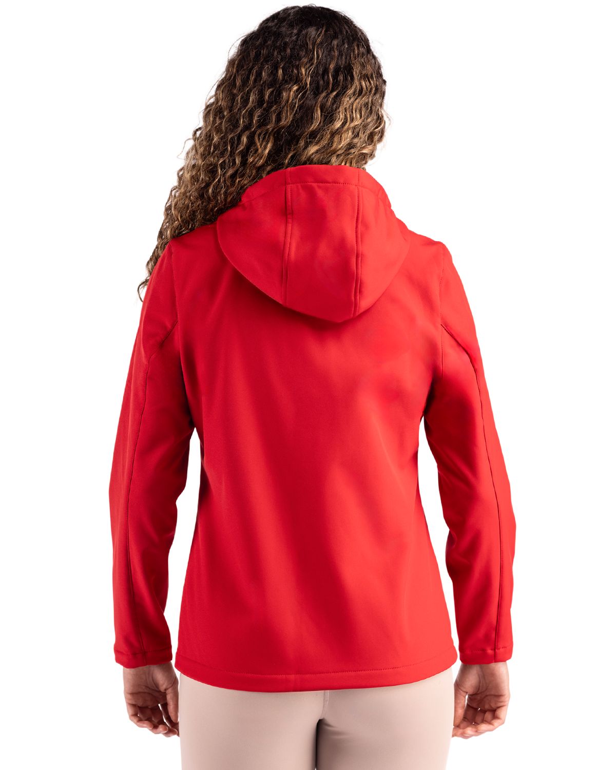 Clique Women's Tempo Recycled Stretch Softshell Full Zip Hooded Jacket-2