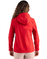 Clique Women's Tempo Recycled Stretch Softshell Full Zip Hooded Jacket-2