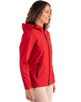 Clique Women's Tempo Recycled Stretch Softshell Full Zip Hooded Jacket-3