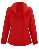 Clique Women's Tempo Recycled Stretch Softshell Full Zip Hooded Jacket-5