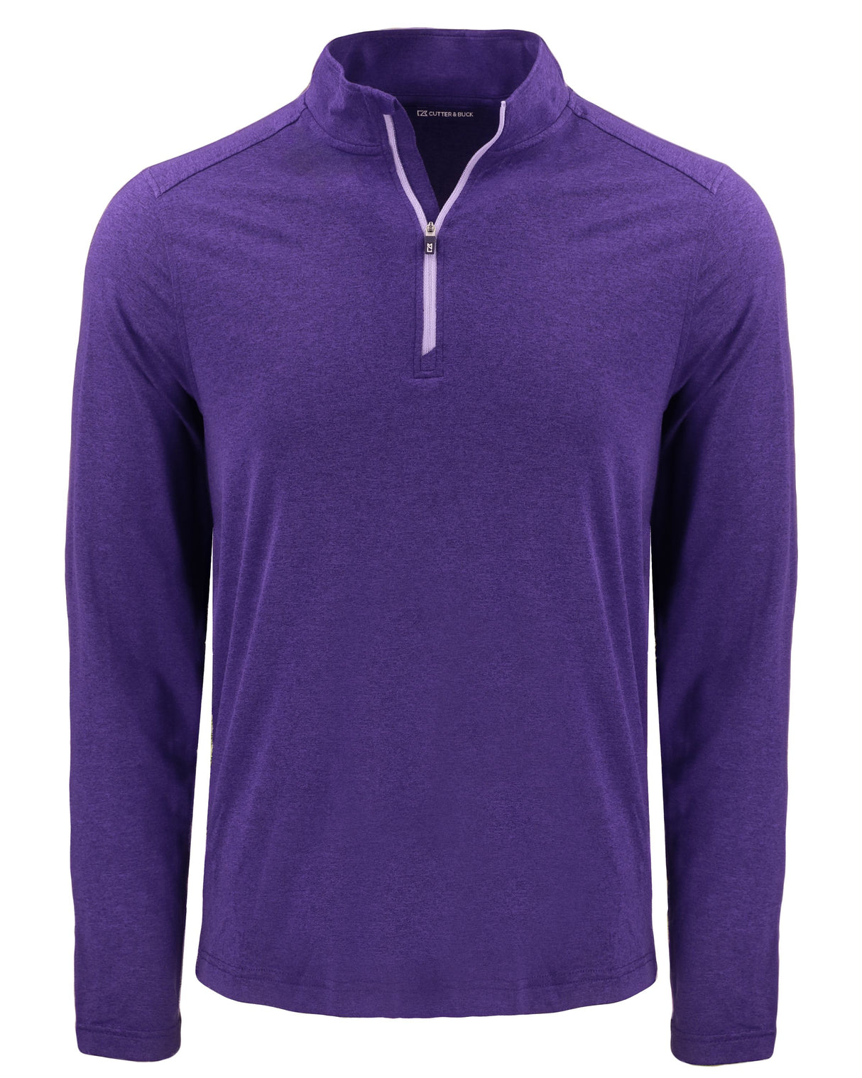 Cutter & Buck Men's Coastline Recycled Double Peached Quarter Zip Pullover-1