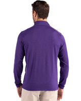 Cutter & Buck Men's Coastline Recycled Double Peached Quarter Zip Pullover-6