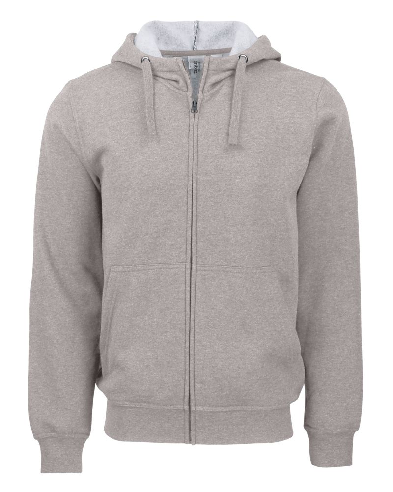 Clique Men's Stockholm Full Zip Hooded Sweatshirt-2