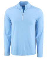 Cutter & Buck Men's Coastline Recycled Double Peached Quarter Zip Pullover-1