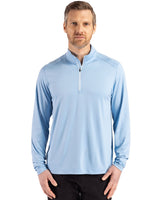 Cutter & Buck Men's Coastline Recycled Double Peached Quarter Zip Pullover-6