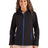 Clique Women's Tempo Recycled Stretch Softshell Full Zip Hooded Jacket-1