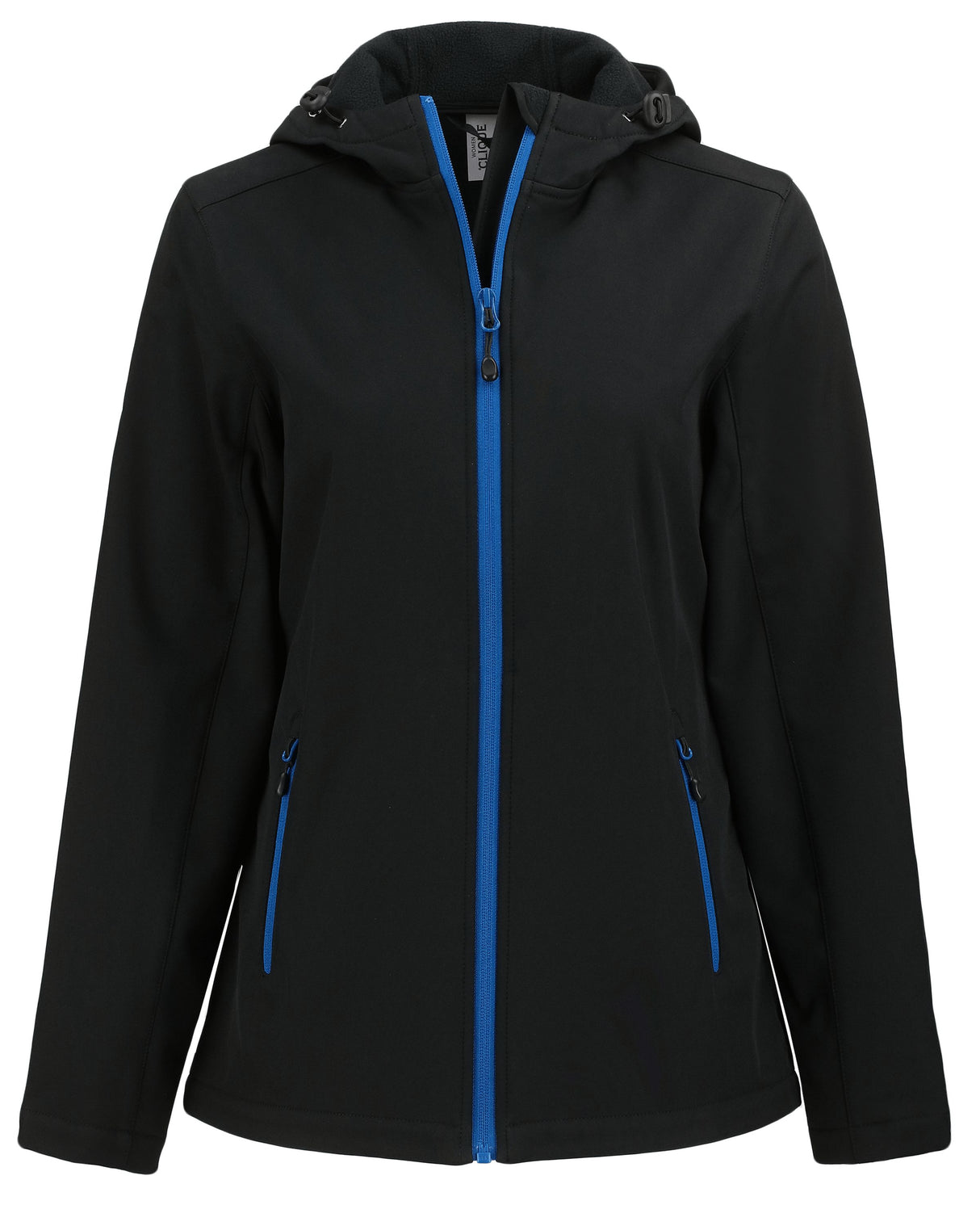 Clique Women's Tempo Recycled Stretch Softshell Full Zip Hooded Jacket-4