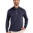Cutter & Buck Men's Coastline Recycled Double Peached Quarter Zip Pullover-1