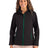 Clique Women's Tempo Recycled Stretch Softshell Full Zip Hooded Jacket-1