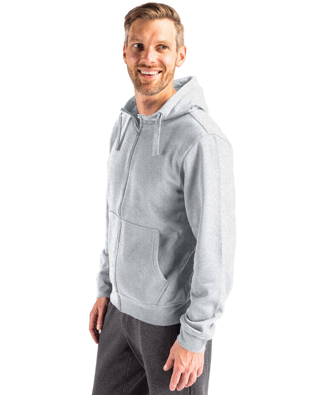 Clique Men's Stockholm Full Zip Hooded Sweatshirt-7