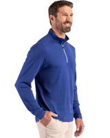 Cutter & Buck Men's Coastline Recycled Double Peached Quarter Zip Pullover-5