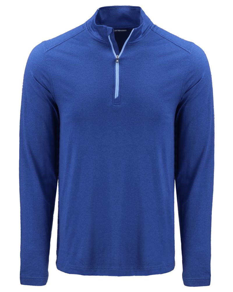 Cutter & Buck Men's Coastline Recycled Double Peached Quarter Zip Pullover-7