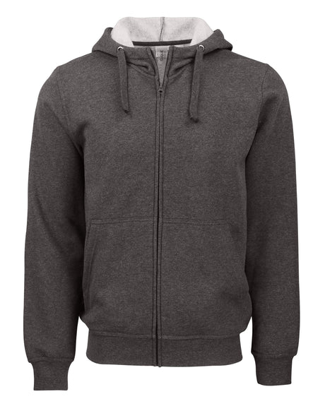 Clique Men's Stockholm Full Zip Hooded Sweatshirt-1