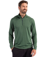 Cutter & Buck Men's Coastline Recycled Double Peached Quarter Zip Pullover-4