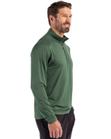 Cutter & Buck Men's Coastline Recycled Double Peached Quarter Zip Pullover-6