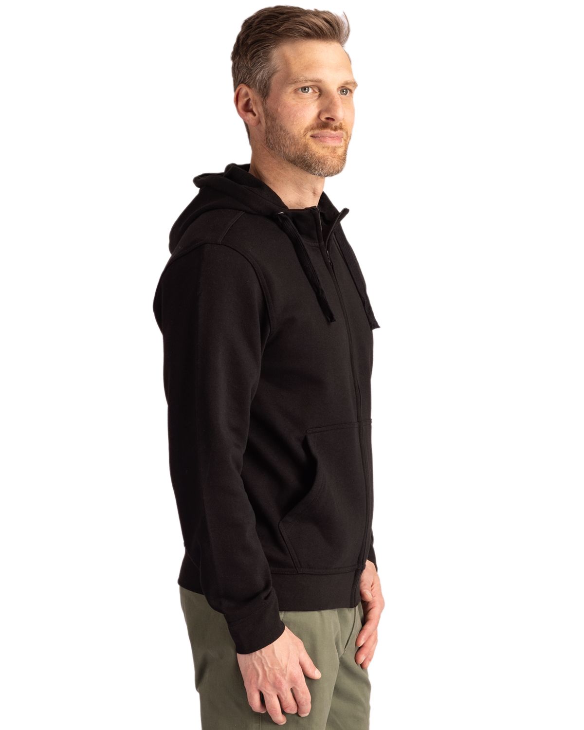 Clique Men's Stockholm Full Zip Hooded Sweatshirt-3
