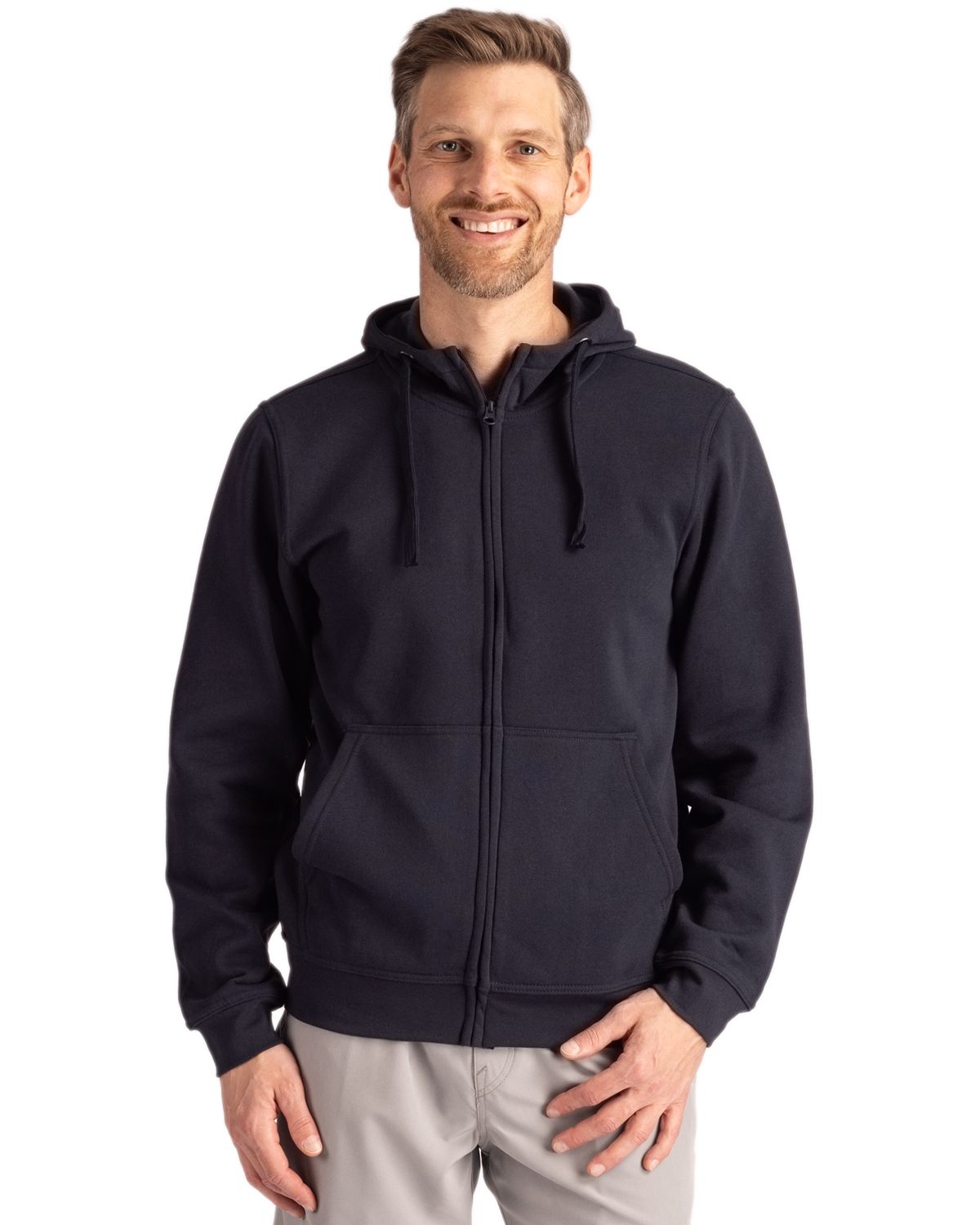 Clique Men's Stockholm Full Zip Hooded Sweatshirt-5