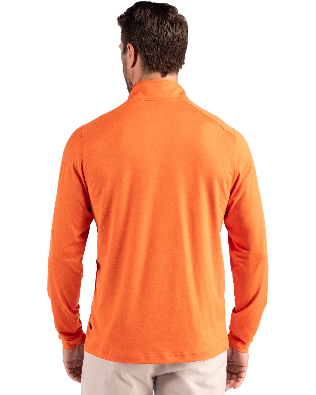 Cutter & Buck Men's Coastline Recycled Double Peached Quarter Zip Pullover-2