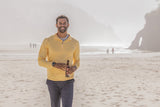 Cutter & Buck Men's Coastline Recycled Double Peached Quarter Zip Pullover-5