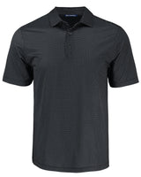 Cutter & Buck Men's Pike Recycled Shadow Check Print Polo-1