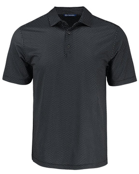 Cutter & Buck Men's Pike Recycled Shadow Check Print Polo-1