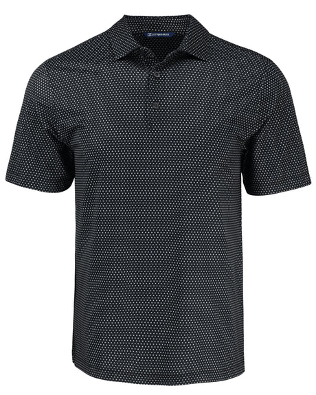 Cutter & Buck Men's Pike Recycled Shadow Check Print Polo-1