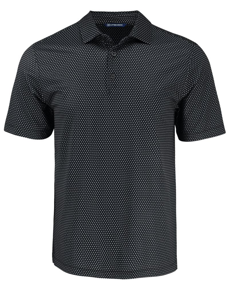 Cutter & Buck Men's Pike Recycled Shadow Check Print Polo-2