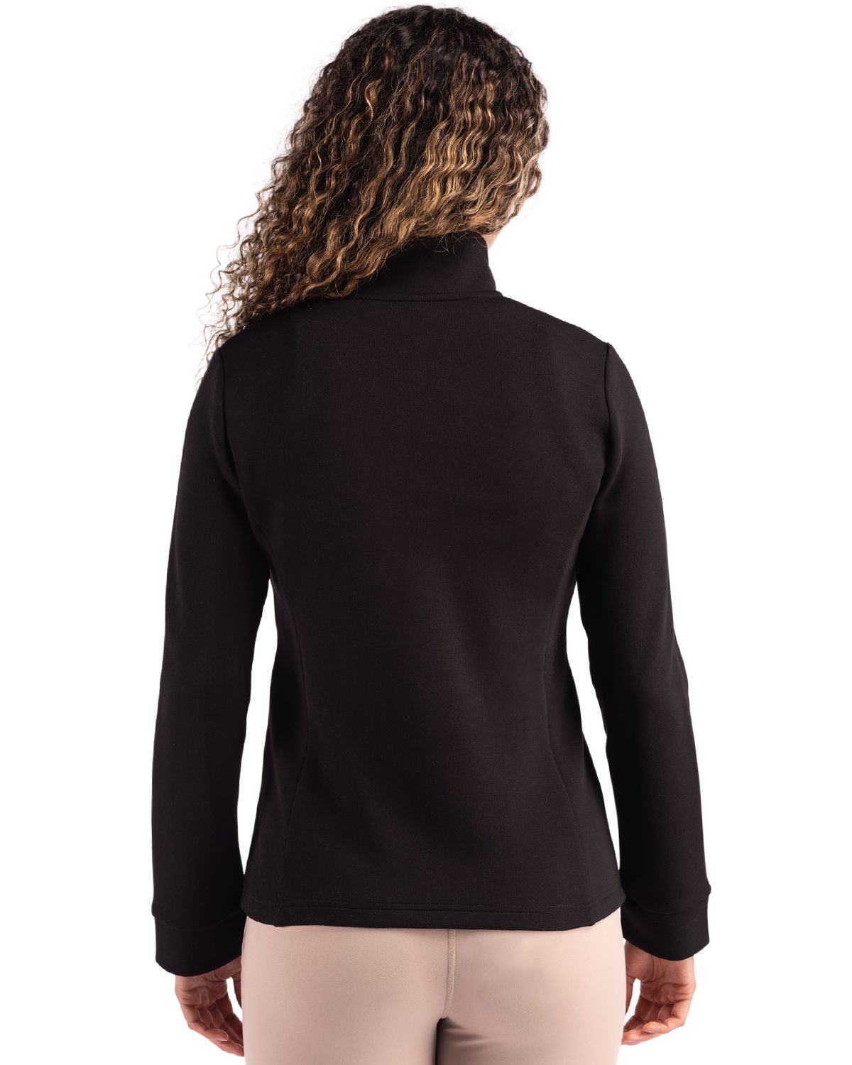 Clique Women's Haven Recycled Quarter Zip Sweatshirt-6