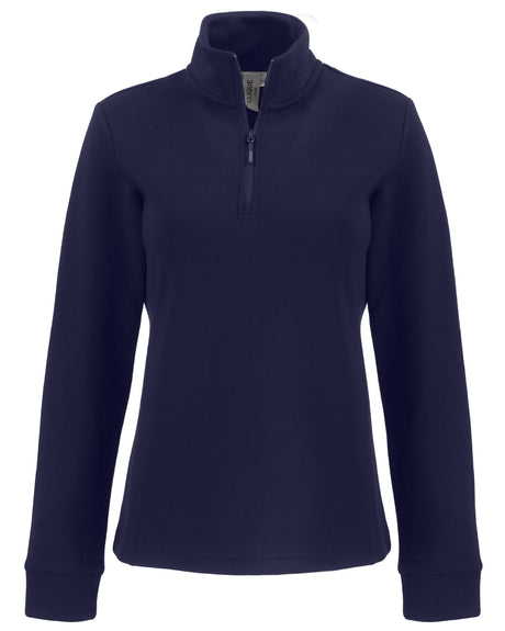 Clique Women's Haven Recycled Quarter Zip Sweatshirt-1