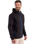 Clique Men's Tempo Recycled Stretch Softshell Full Zip Hooded Jacket-1