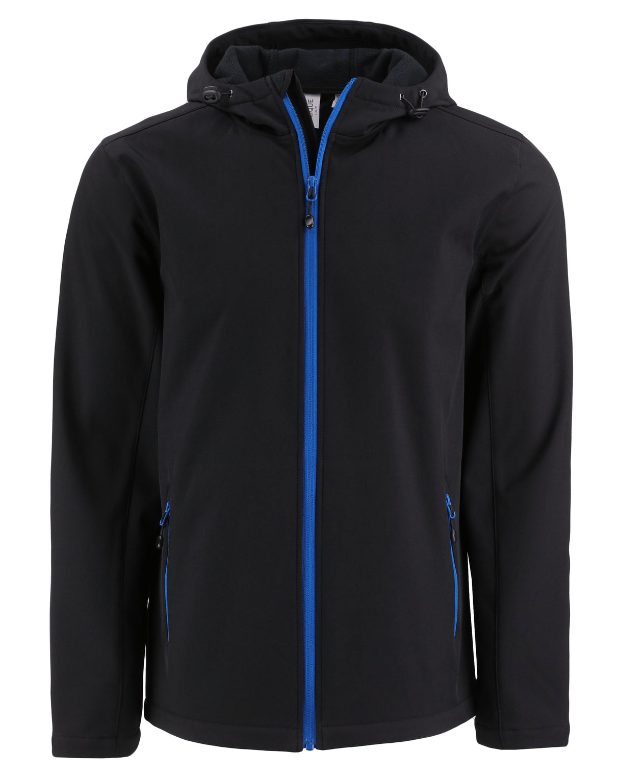 Clique Men's Tempo Recycled Stretch Softshell Full Zip Hooded Jacket-4